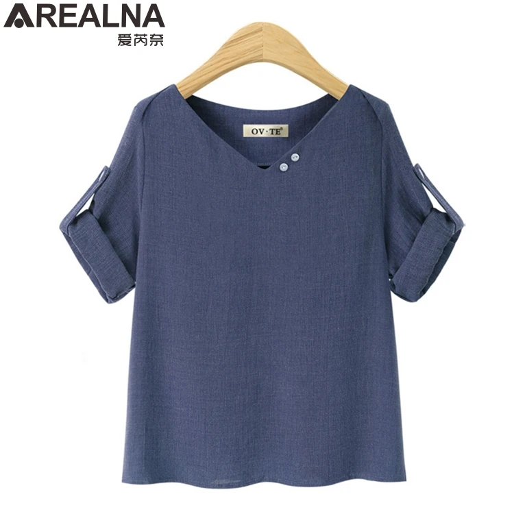 Блузки женские 2020 летние модные рубашки женская верхняя одежда размера плюс