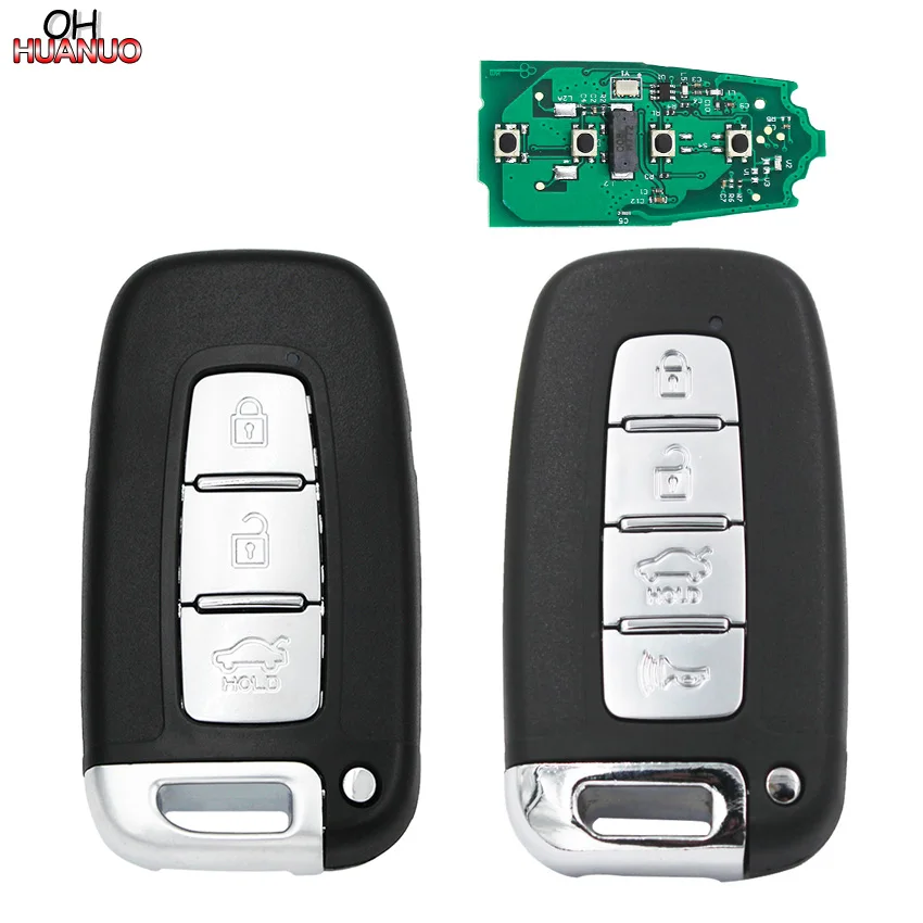 Умный пульт дистанционного управления с 3 кнопками и 4 315 МГц 433 чипом ID46 для Kia K2 K5