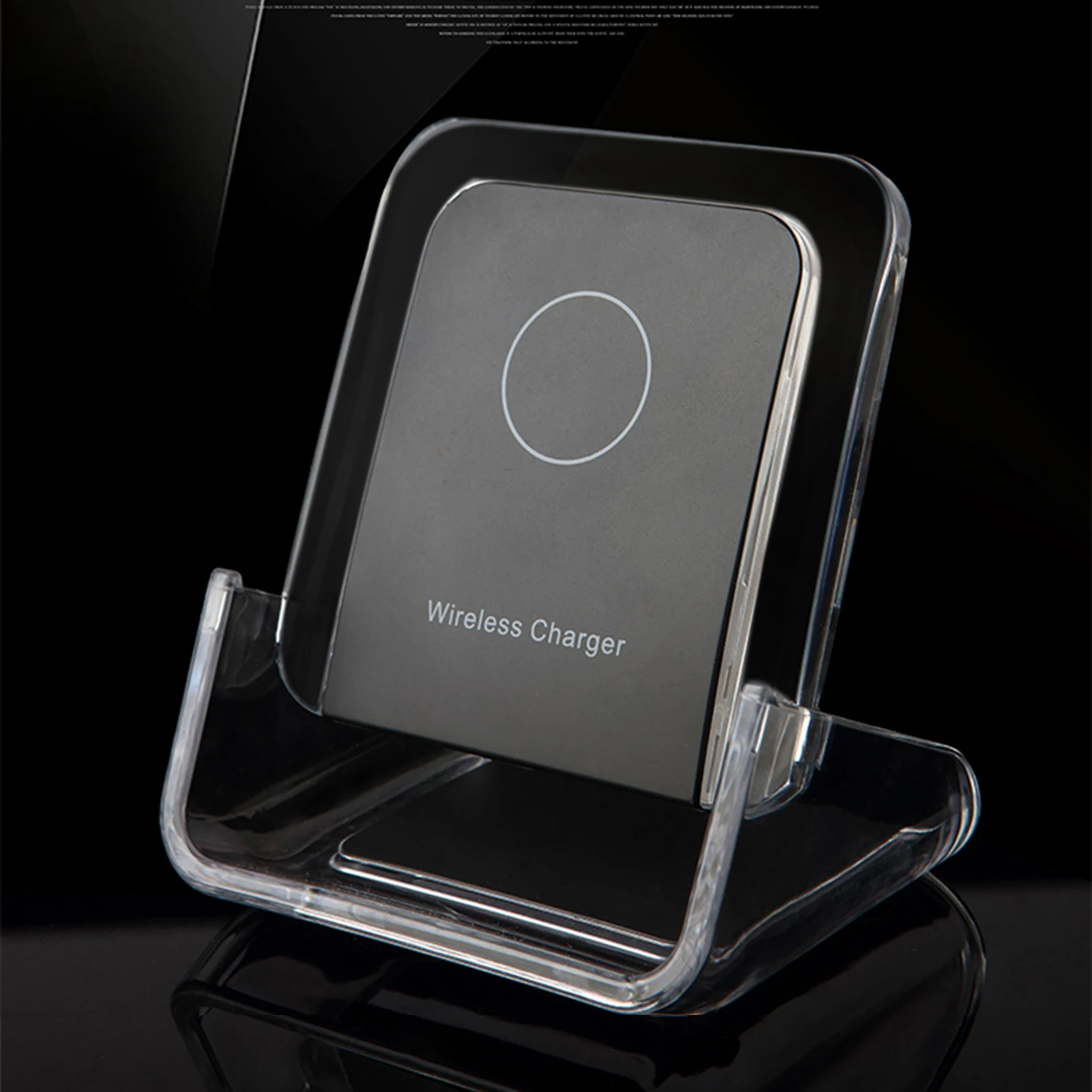 Новинка 2021 10 Вт подставка для беспроводного зарядного устройства Настольный