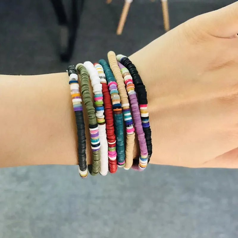 Летний роскошный богемный браслет с буквенным алфавитом Bileklik Bilezik Pulseras Para Pareja для