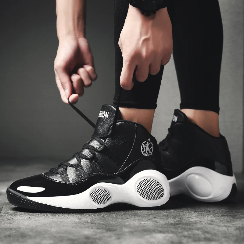 Новинка Jordan баскетбольные кроссовки мужские амортизирующие Lebron высокие