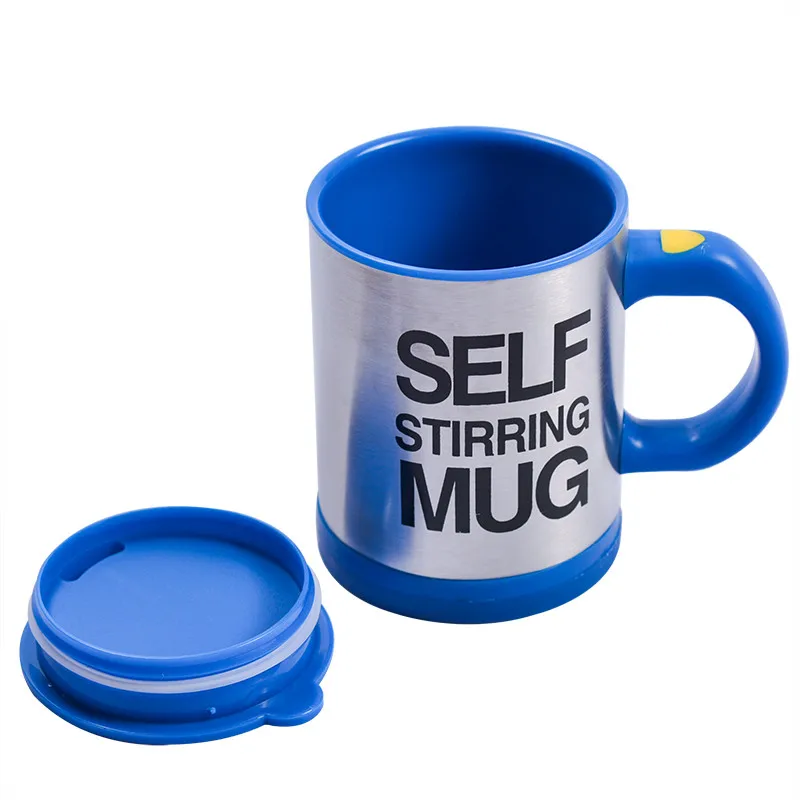 400ml Mugs Automatic Electric Lazy Self Stirring Mug Cup Milk Coffee Mixing Mug Smart Stainless Steel Juice Mix Cup Drinkware