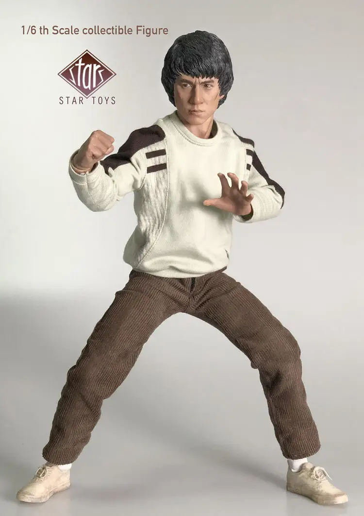 

STAR TOYS 1/6 Soldier STT-001 Story Hong Kong Chen Sir Jackie Chan Full Set Action Figure Doll