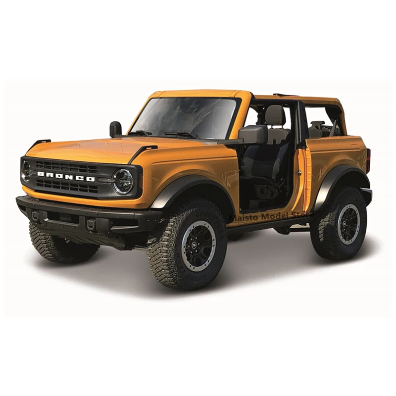 

Maisto 1:18 2021 Ford Bronco Badlands Preminer editionHighly-detailed die-cast precision model car Model collection gift