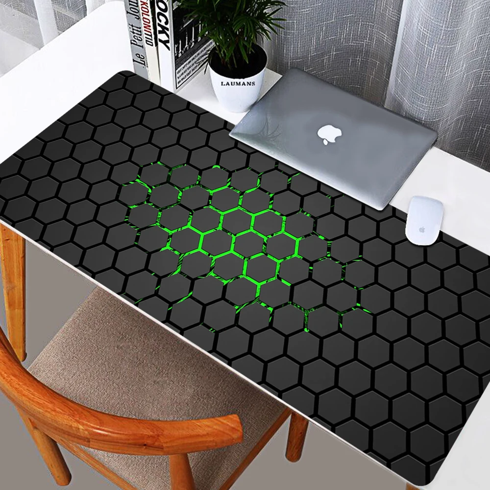 

Hexagonal Honeycomb Pattern Mousepad Alfombrilla Gaming Accessories Tapis De Souris Non-slip Mouse Pad Mausepad Tappetino Mouse