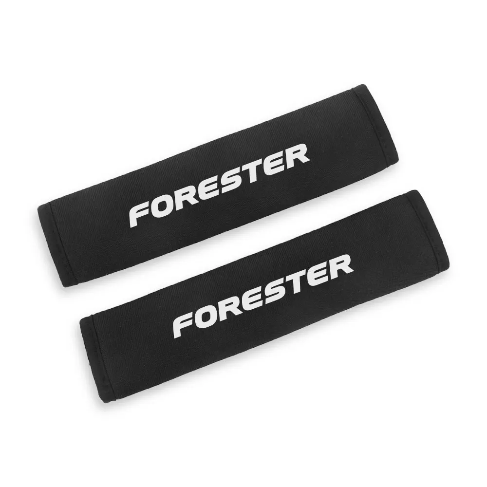 

2 шт., чехлы на автомобильные ремни безопасности для Subaru Forester XV Outback Legacy WRX Tribeca Levorg BRZ Crosstrek, Ascent, автомобильные аксессуары