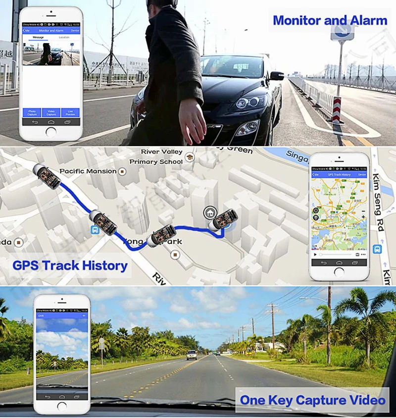 " ips 4G gps навигация автомобильный видеорегистратор камера с камерой заднего вида ADAS Android 5,1 автомобильный рекордер 1080P HD камера ночного видения
