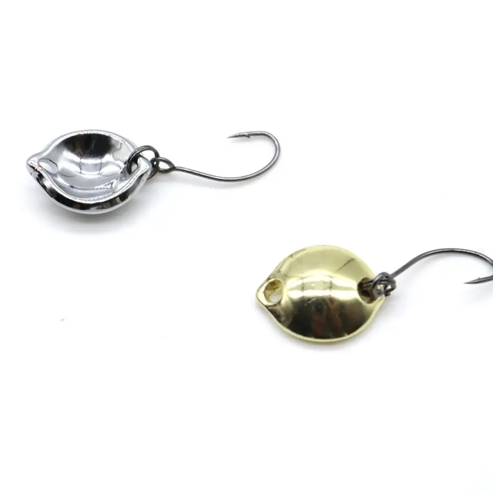 

CASTFUN 1.7g 3pcs/lot Hard Baits Spoon Metal Spinner SpoonArtificial Bait Metal Baits Fishing Hook