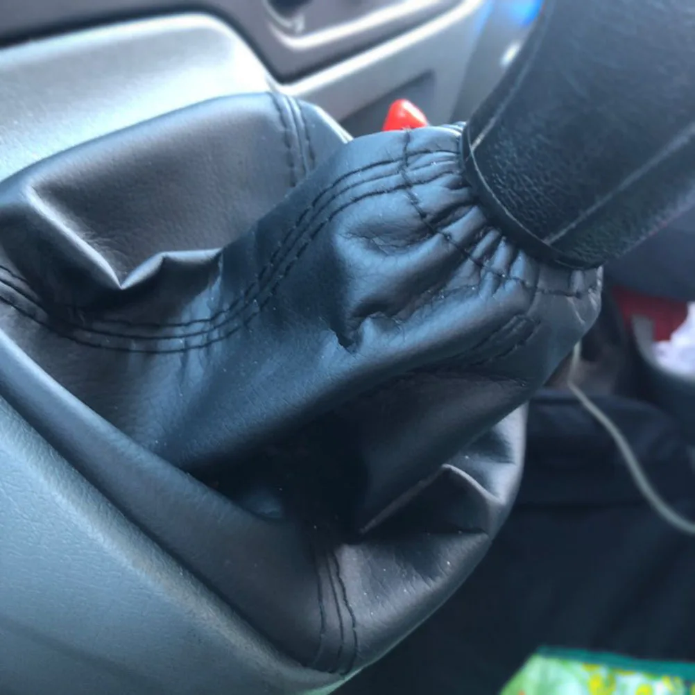 Защитный чехол на багажник Black Stitch Gear Stick Gaiter Gaitor из искусственной кожи для Ford Transit