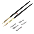 Авторучка для каллиграфического рисунок чернильницей пером набор Подпись записи антикварный Элегантный подарки Прямая доставка