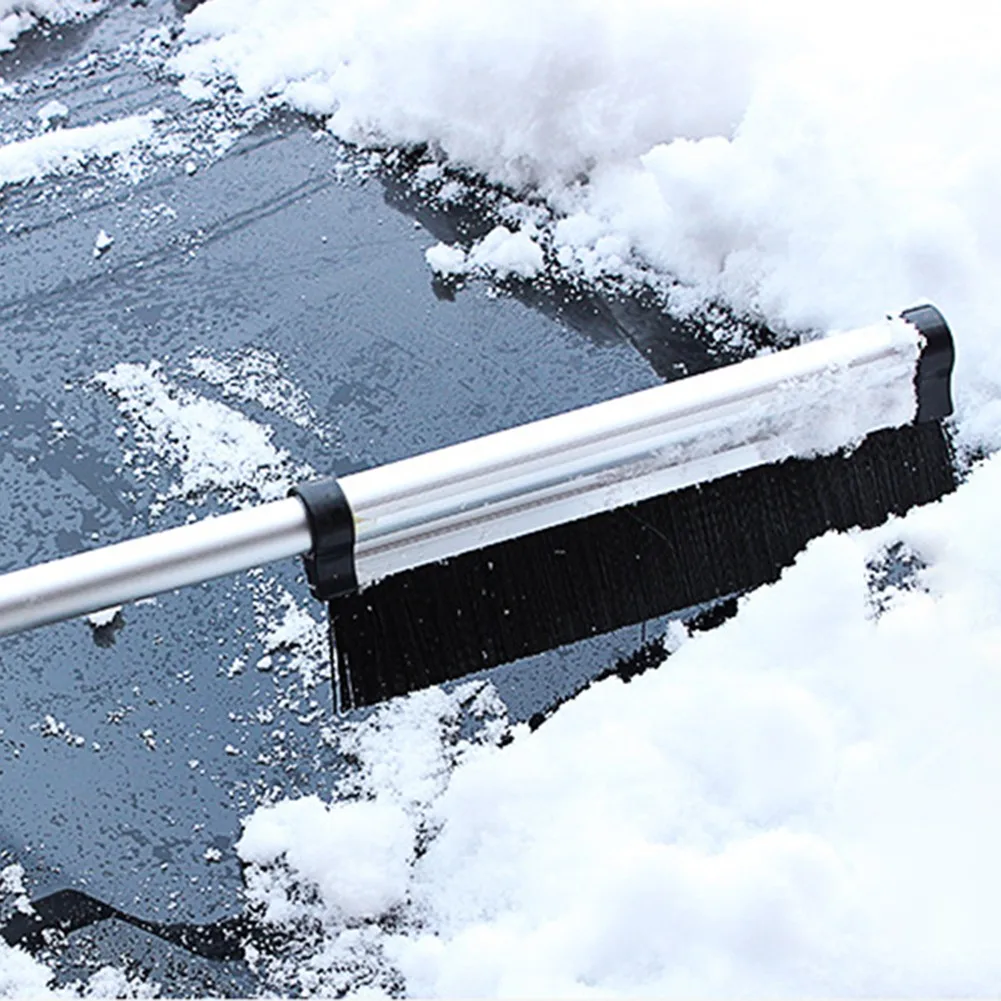 

1pc Flexible Car Ice Scraper Windshield Snow Shovel Extendable Snow Removal Brush Car Cleaning Brush Window Ice Remover