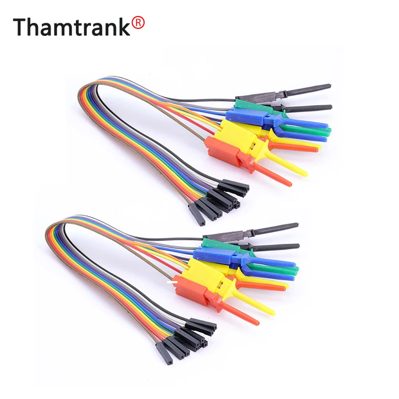1 комплект 25 см 10pin крокодил скачок провода мужской женский зажим Тестовые