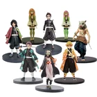 Фигурка из аниме рассекающий демонов, экшн-фигурка камадо, танджиро, незуко, ПВХ фигурка Zenitsu, игрушка-модель Inosuke Kimetsu No Yaiba