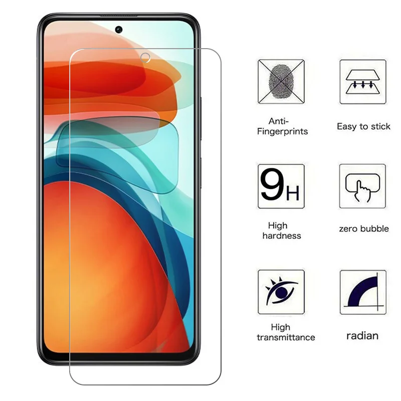 Защитная пленка для объектива камеры Xiaomi Poco X3 GT / Redmi Note 10 Pro закаленное стекло -