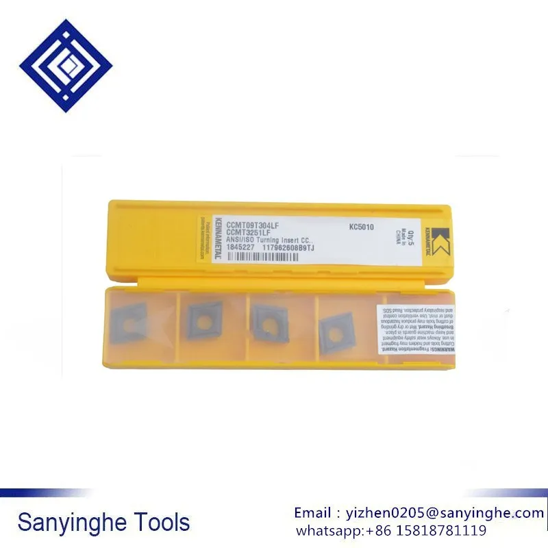 CCMT09T308LF KC5010 CCMT09T304LF CCMT09T302LF Kennametal CNC лезвие карбида cnc токарный инструмент (10 шт./лот)