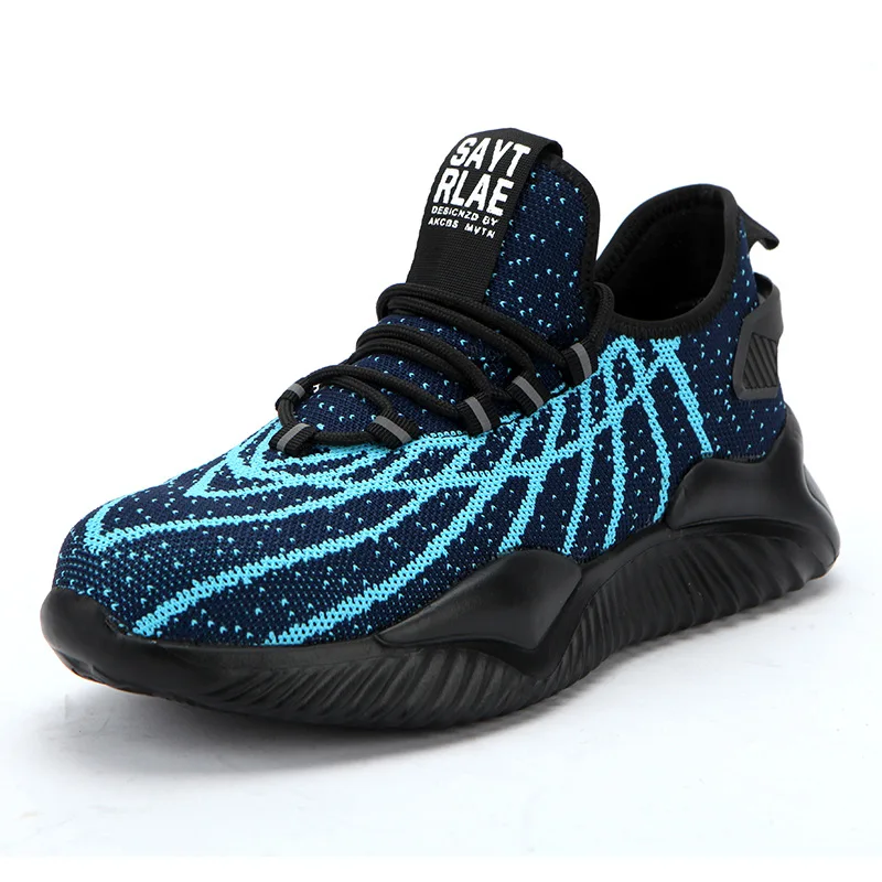 X03 дышащая защитная обувь мужские рабочие ботинки стальной носок проколостойкая