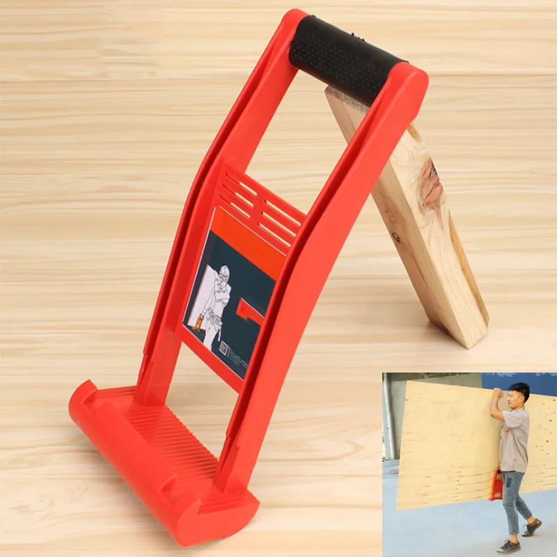 Панель Перевозчик захват ручка носить гипсокартон лист фанеры ABS 80 кг инструмент