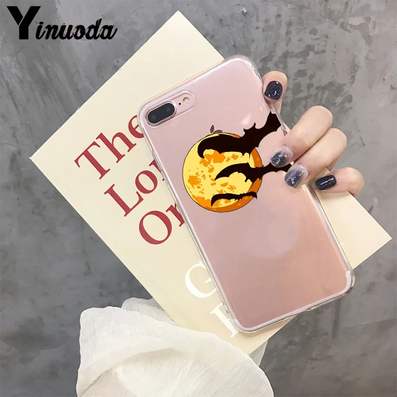 Yinuoda Хэллоуин летучая мышь ведьма бу высокое качество аксессуары для телефона