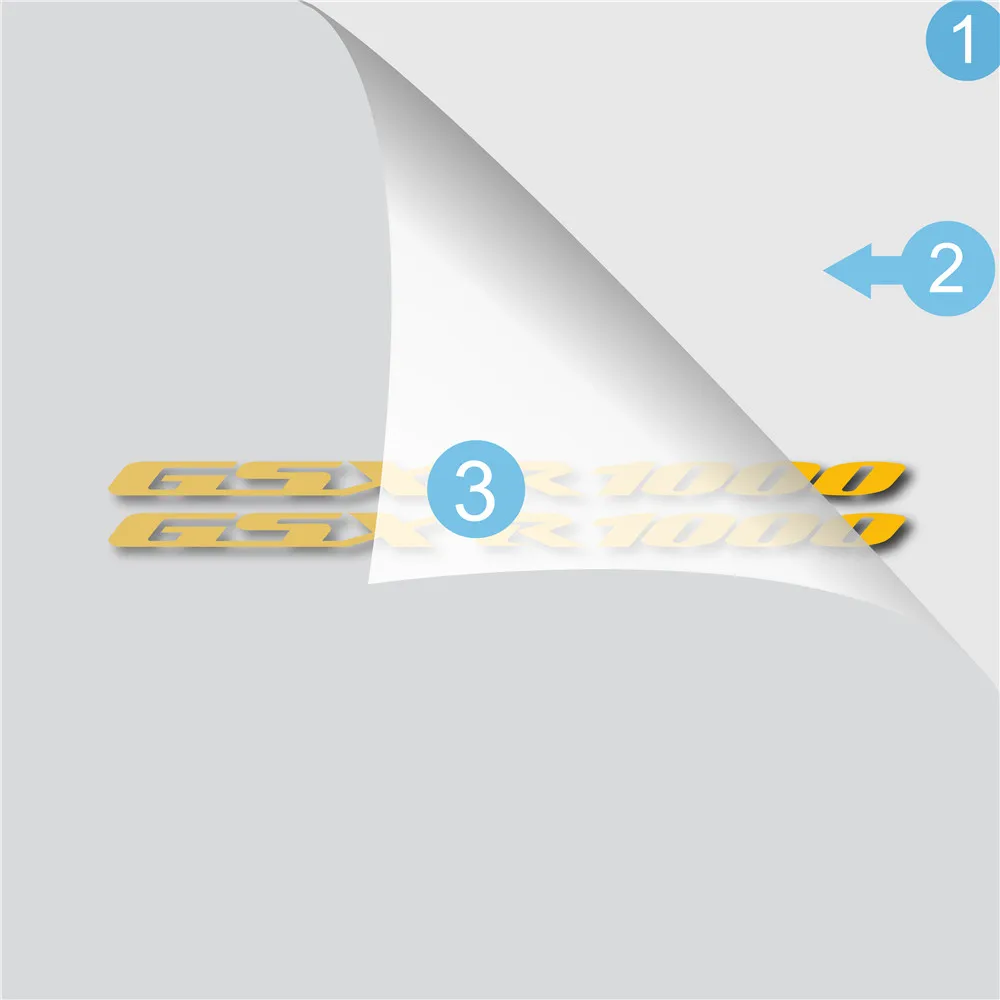 

Pegatinas Motorcycle Reflective Stickers Body helmet fuel tank Waterproof logo decal For SUZUKI GSXR1000 gsx r1000