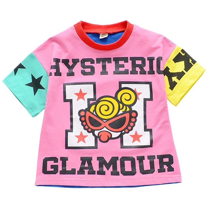 Child Stage Performance Clothing Girls Boys Jazz Dance Costumes Short Sleeve Tops Hip Hop Dancing Clothes Street Dances DWY594 |