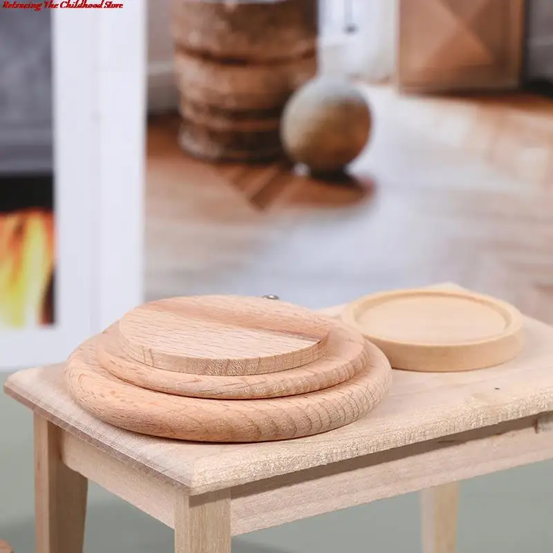 

Имитация деревянного мини-подноса для кукольного домика, разделочная доска, поднос для суши