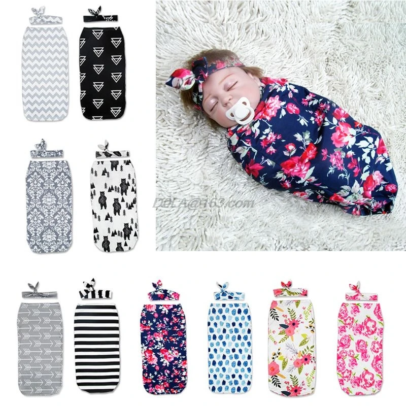 2 шт. детские одеяла из муслина с принтом|Одеяла и пеленки| |