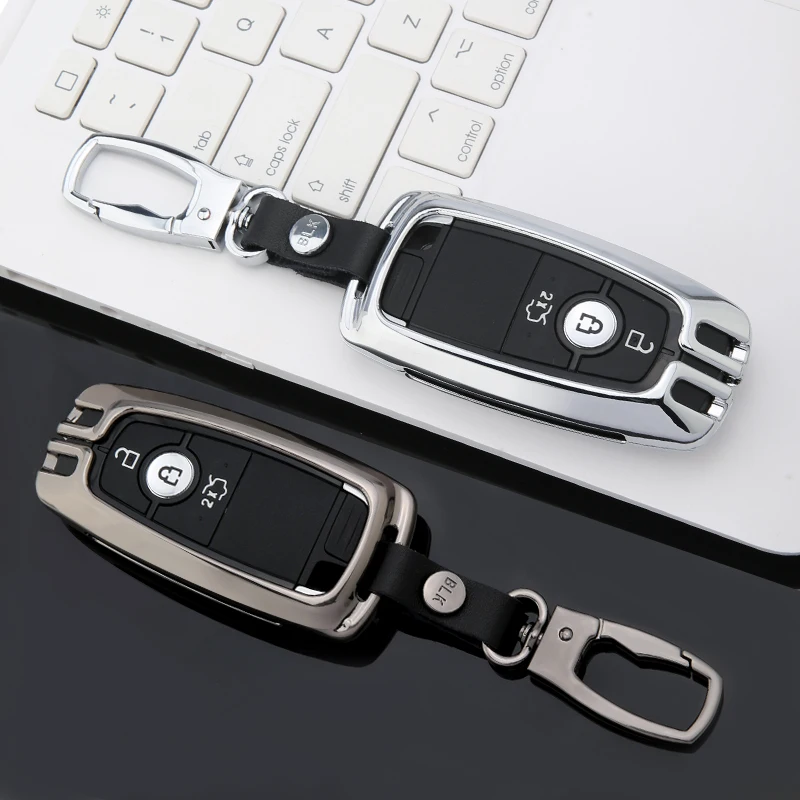 Цинковый брелок для автомобильных ключей чехол крышка Ford Fusion 2018 Mustang Explorer