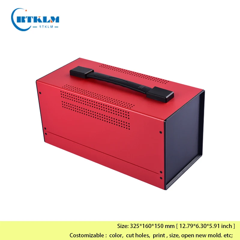 Корпус электроники для усилителя diy чехол инструмента железная коробка проекта