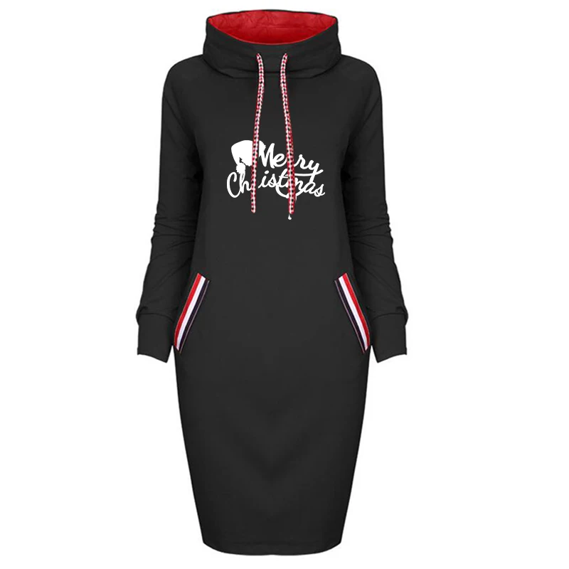 

Fall Winter Long Sleeve Casual Christmas Dresses Women Vintage Elegant Party Turtleneck Bodycon Harajuku Slim Robe Vestidos