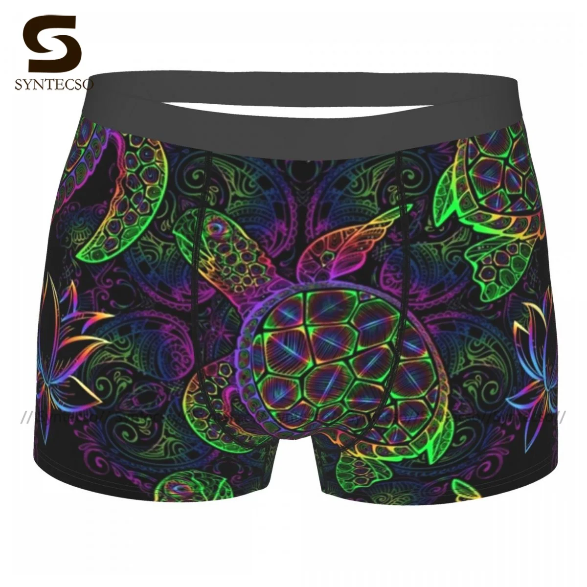 

Turtle Underwear Plain Hot Customs Trunk Polyester Sublimation Males Boxer Brief