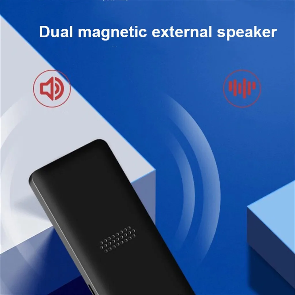 Рождественский MP3 музыкальный плеер портативный ультра-тонкий ЖК-экран fm-радио