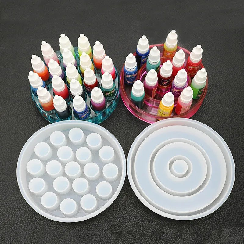 Новые круглые и 19-ровные коробки для хранения коробка форма из смолы формы