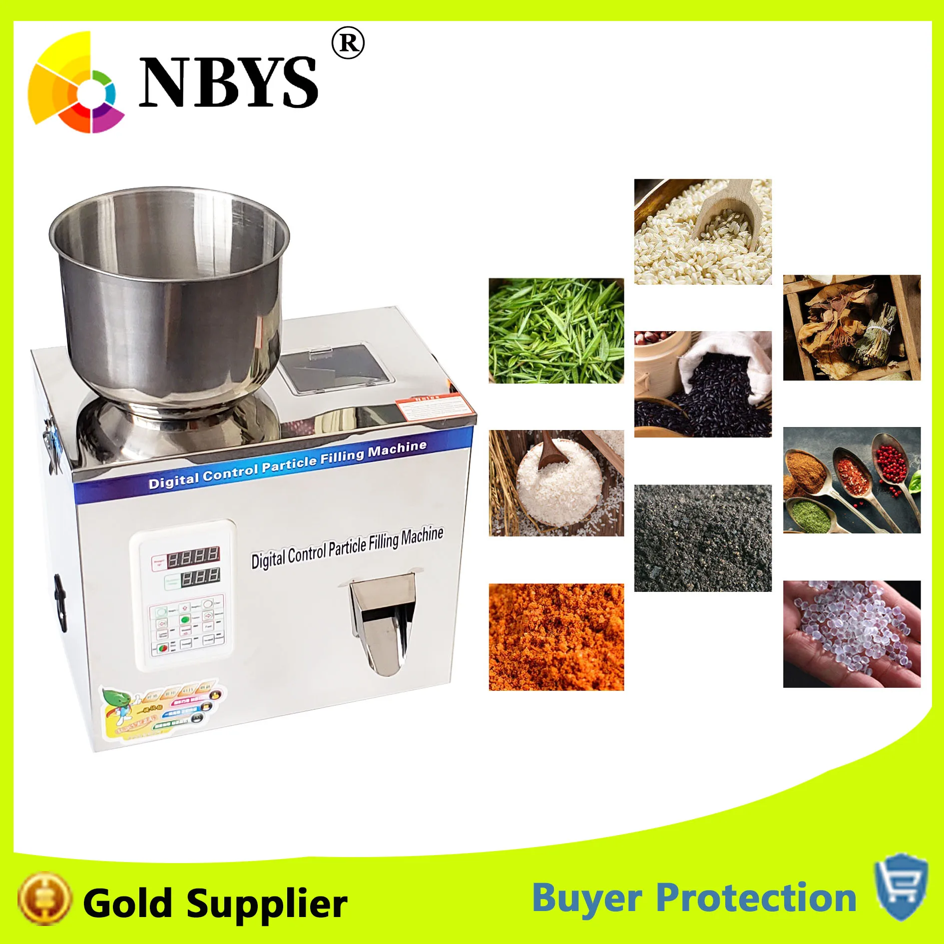 Scale Herb Filling And Weighing Machine Tea Leaf Filler Automatic Packing Particle Powder Capsules Racking Device | Бытовая техника