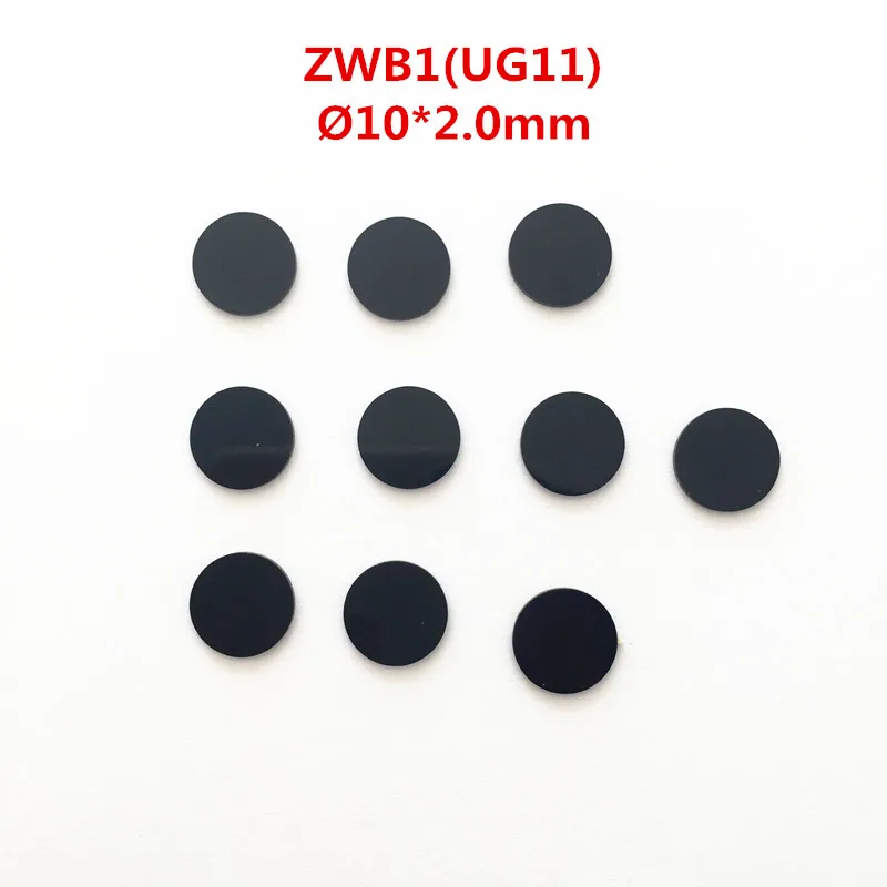 Комплект из 3 предметов 10*2 0 мм ZWB1 UG11 U 340 УФ фильтром нижних частот 312nm 302nm 340nm
