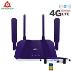 JYHZX B818 300 Мбитс 4g LTE Wi-Fi роутер со слотом для Sim-карты Wi-Fi 3g GSM модем Lte точка доступа антенна Cpe Мобильная точка доступа