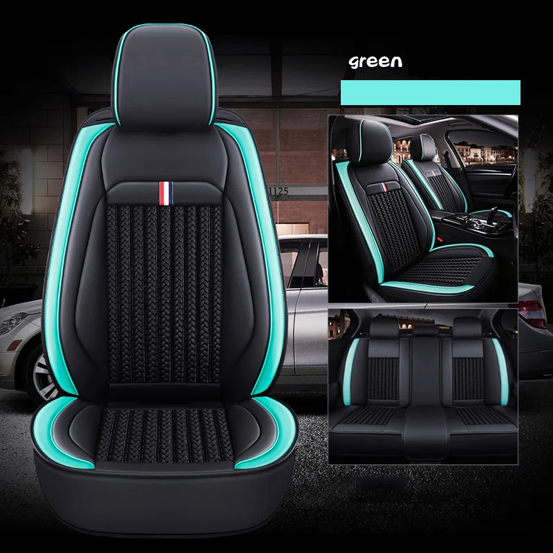 car believe leather car seat cover For chevrolet captiva tahoe cruze 2012 colorado spark 2011 aveo t250 accessories seat covers - Color Name: Color 4