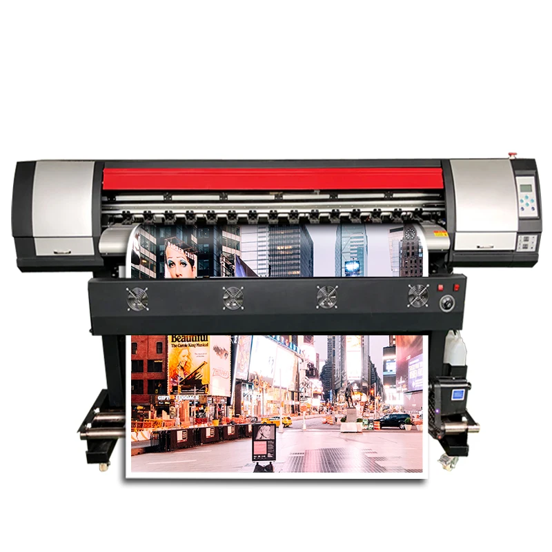 1 8 м/6 футов гибкий баннер печатная машина для автомобиля деформации и стикер Dx5 м