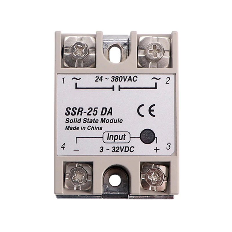 PID Температура контроллер Набор цифровой интеллигентая (ый) SSR-DN SSR-25DA M6 новое