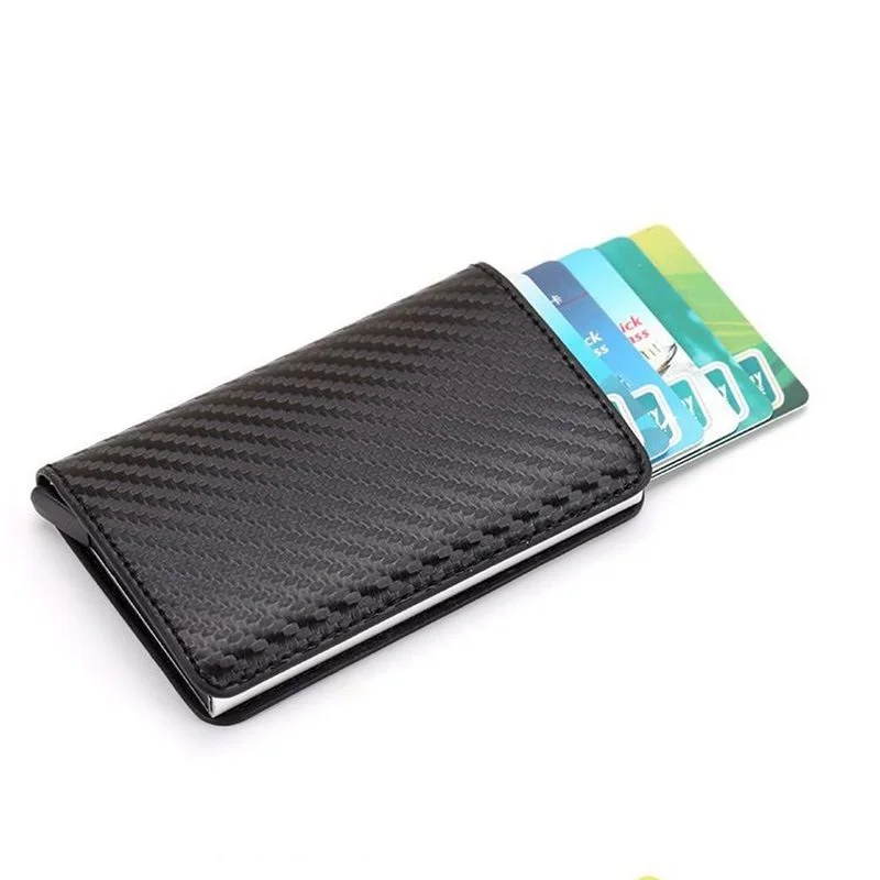 Держатель для банковских карт 2020 мужской искусственная кожа Crazy Horse деловой