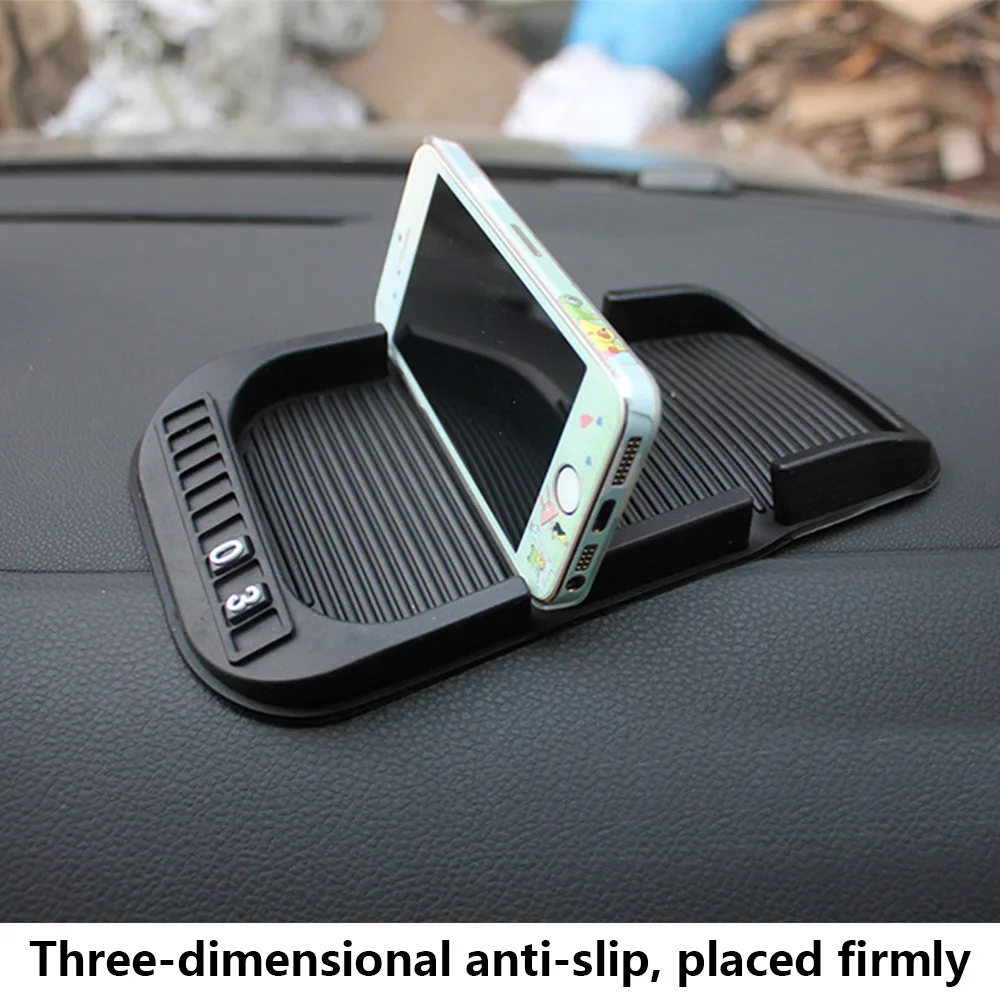 Автомобильные держатели Противоскользящий коврик для приборной панели