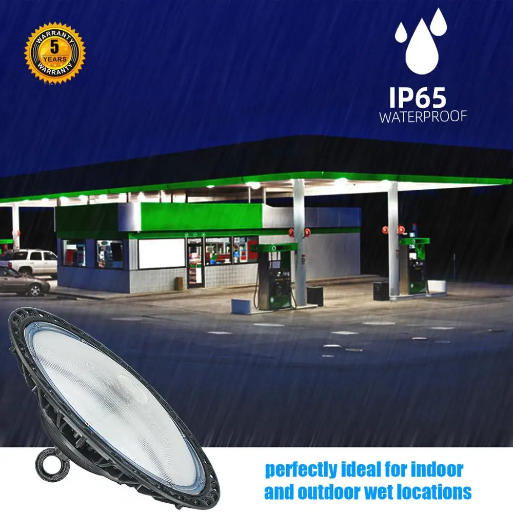 НЛО светодиодный светильник высокого залива 100 Вт белый водонепроницаемый IP65 s High