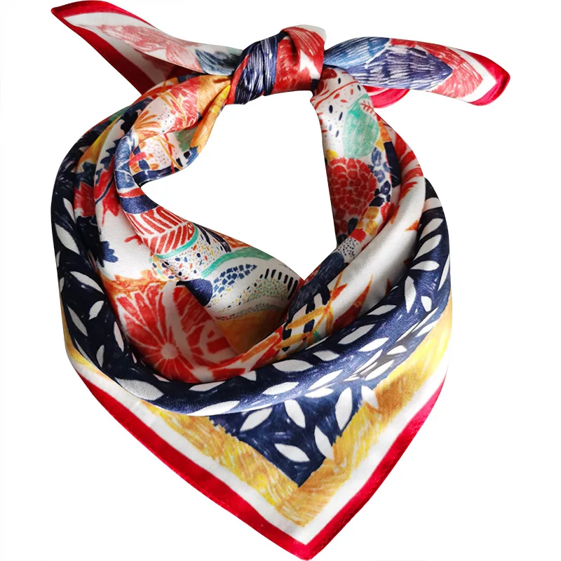 

Little bow tie scarves silk 55 square female joker