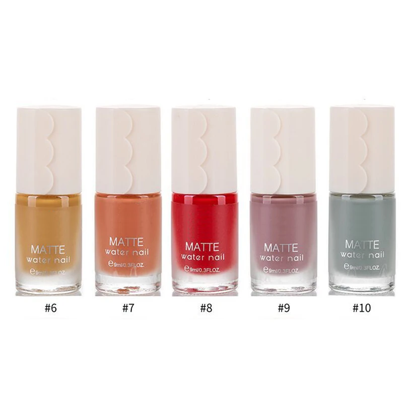 Лучший матовый набор гель лаков для ногтей пастельный красный желтый небесно