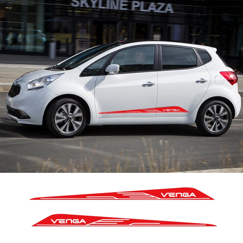 2 шт. автомобильные виниловые наклейки с боковыми полосками | Автомобили и