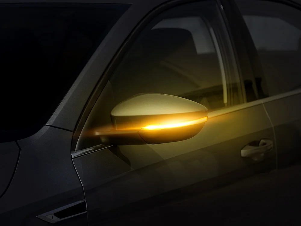 Светодиодный индикатор для зеркала заднего вида динамичессветильник воротник