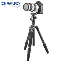 benro c2692tb1 professional carbon fiber tripod set foldable monopod tripods set for dsrl camera wholesale free shipping