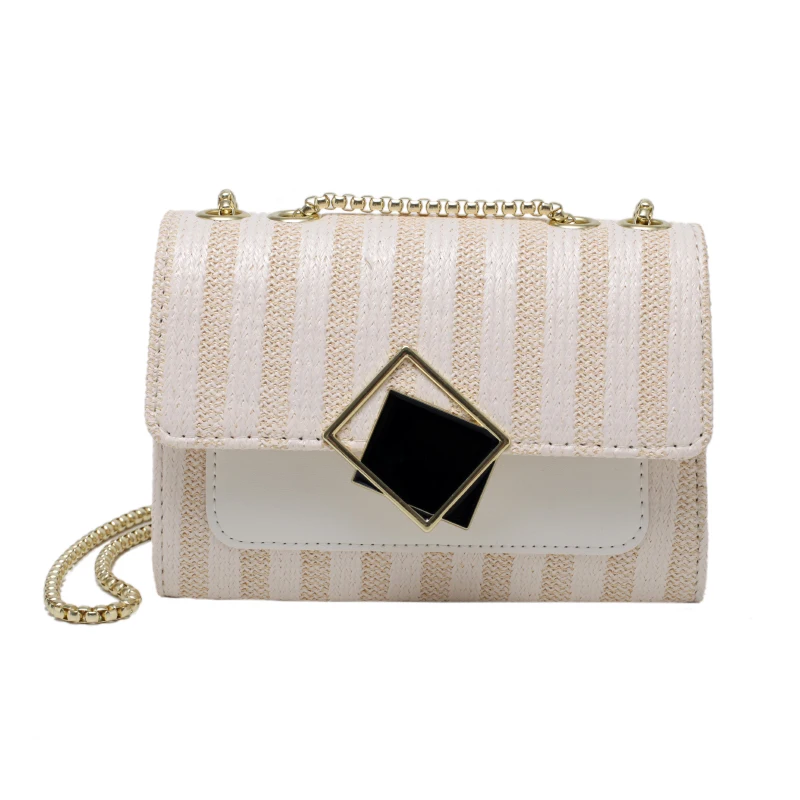 

PU Leather Flap Crossbody Shoulder Bag for Women 2021 Summer Luxury Brand Trendy Travel Female Chain Handbags and Purses