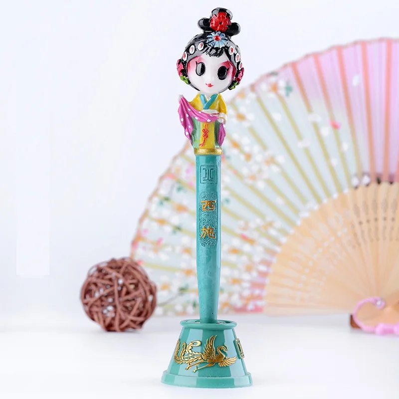 1 шт. традиционные китайские куклы Глиняная фигурка ручка Akrp Пекинская опера