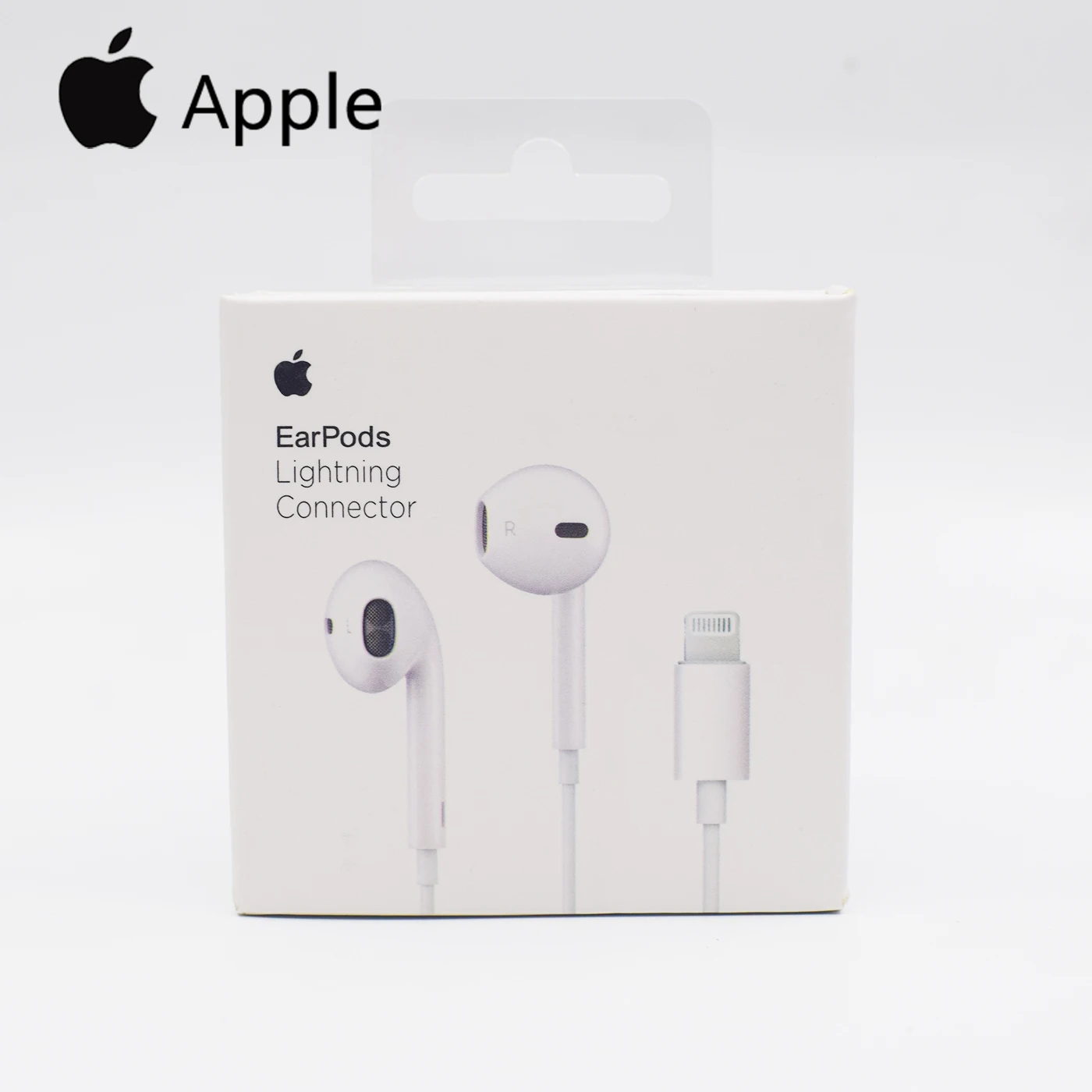 Оригинальные наушники Apple Earpods с разъемом Lightning и наушниками вкладышами