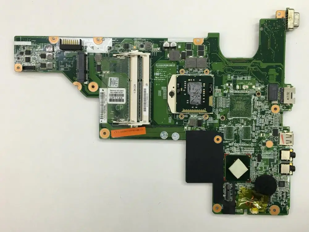 JOUTNDLN 646175-001 for HP cq43 cq57 Laptop motherboard HM55 GMA HD DDR3 free cpu | Motherboard